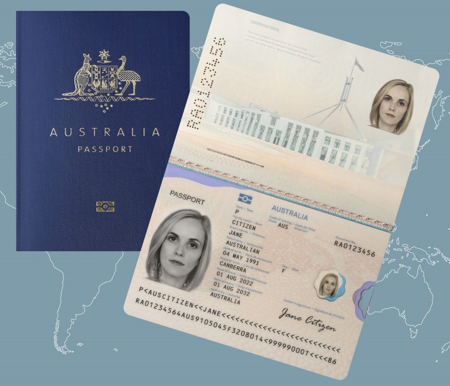 a valid australia passport