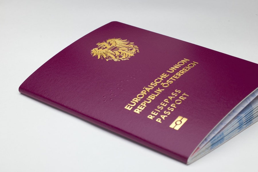a valid austrian passport