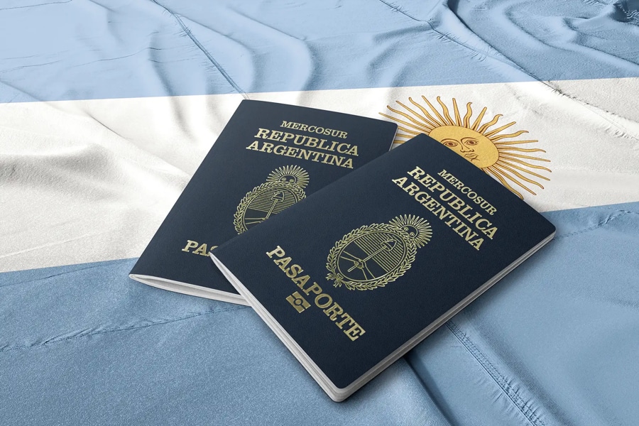 Argentina valid passport