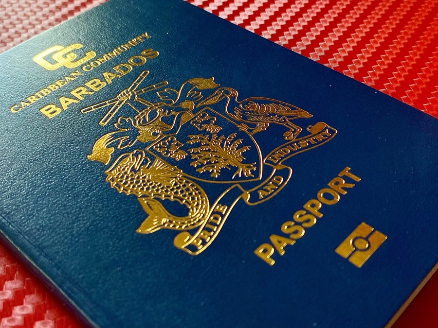 Barbados passport