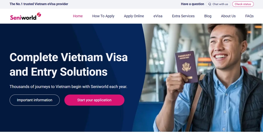 make evisa with seniworld