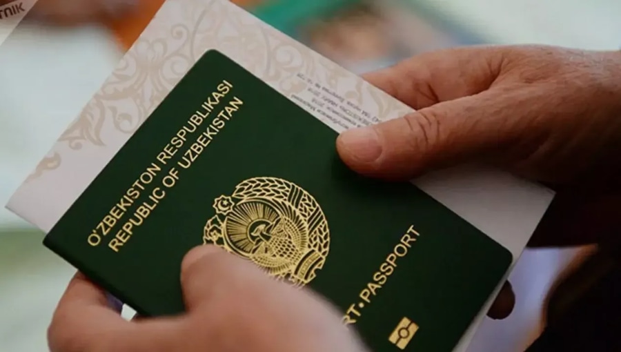 Uzbekistan passport